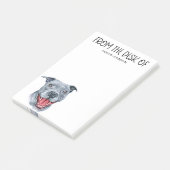 Pit Bull liefhebber Post-it® Notes (Schuin)