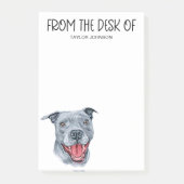 Pit Bull liefhebber Post-it® Notes (Voorkant)