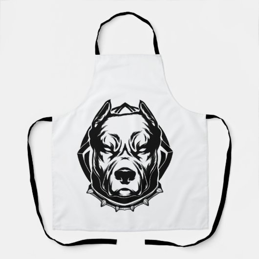 Pit Bull liefhebbers Schort (Voorkant)