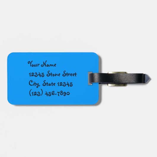 Pit Bull Love Bagagelabel (Achterkant horizontaal)