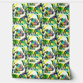 Pit bull Love Behang