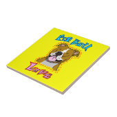 Pit Bull Love Tegeltje (Zijkant)