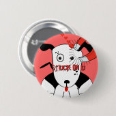 Pit Bull Lover Petey Lover Bull Terrier Liefde Ronde Button 5,7 Cm (Voorkant /achterkant)