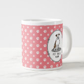 Pit Bull Ma (lt brindle white 3) Dog mama Grote Koffiekop (Voorkant rechts)