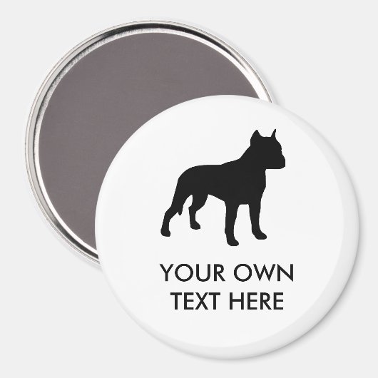 Pit Bull Magneet (Voorkant / Achterkant)