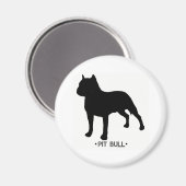 Pit Bull Magnet (Voorkant / Achterkant)