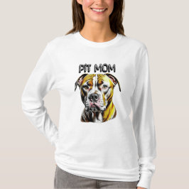 Pit Bull Moeder | Hondenliefhebber T-shirt