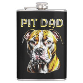 Pit Bull Moeder | Persoonlijke voor de hondenliefh Heupfles