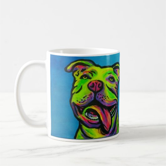 Pit Bull-mok Koffiemok (Links)