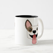Pit Bull-Mok Tweekleurige Koffiemok (Voorkant rechts)