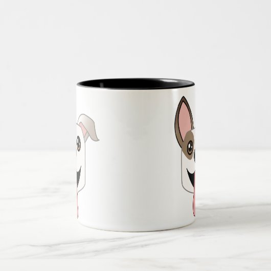 Pit Bull-Mok Tweekleurige Koffiemok (Center)