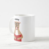 Pit Bull-Mokken Koffiemok (Voorkant links)