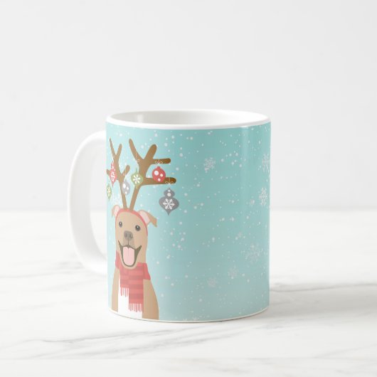 Pit Bull-Mokken Koffiemok (Voorkant links)