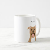 Pit Bull-Mokken Koffiemok (Voorkant rechts)