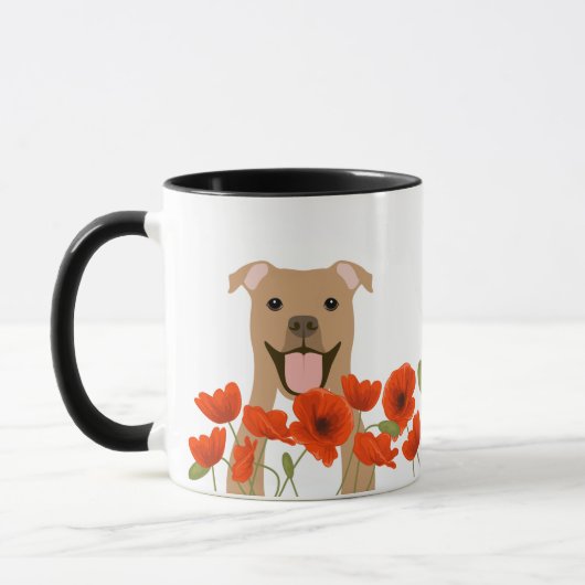 Pit Bull-Mokken Mok (Links)