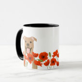 Pit Bull-Mokken Mok (Voorkant links)