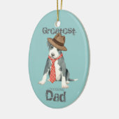 Pit Bull Ornament (Links)