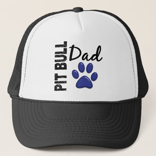 Pit Bull Pap 2 Trucker Pet (Voorkant)