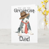 Pit Bull Pap Kaart (Gele Bloem)