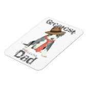 Pit Bull Pap Magneet (Linkerzijde)