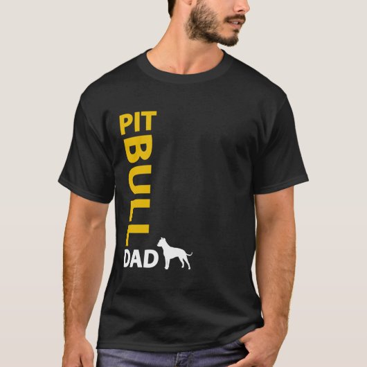 Pit Bull Pap T-shirt (Voorkant)