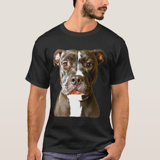 Pit Bull Pitbull Dog T-shirt (Voorkant)