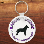 PIT BULL PITBULL RAINBOW BRIDGE SLEUTELHANGER (Voorkant)
