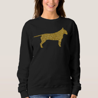 Pit Bull Pittie Pitbull Hond Gouden Glitter Trui