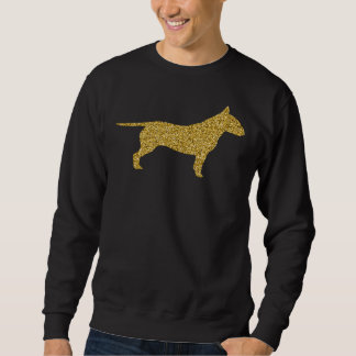 Pit Bull Pittie Pitbull Hond Gouden Glitter Trui