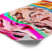 Pit Bull Pop Art Portret Poster (Hoek)