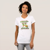 PIT BULL PUNISH DEED NOT THE BREED T-SHIRT (Voorkant volledig)