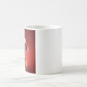 Pit Bull Puppy in Santa Hat Koffiemok (Center)