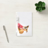 Pit Bull Puppy Love in Roze XOXO Post-it® Notes (Kantoor)