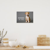 Pit-Bull Puppy Poster (Keuken)