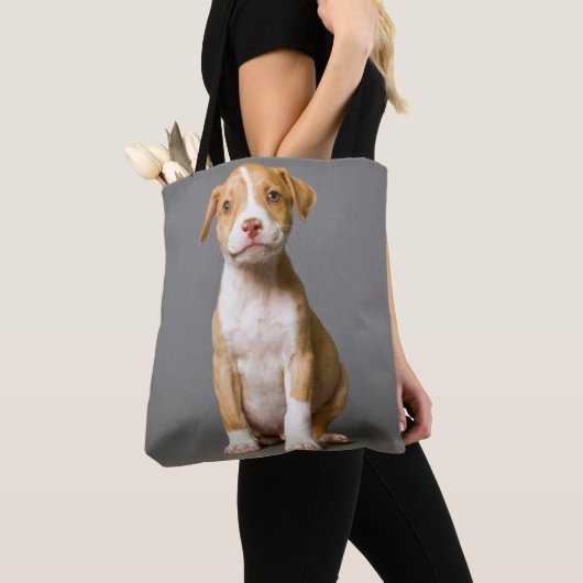 Pit-Bull Puppy Tote Bag (Dichtbij)