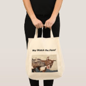 Pit Bull Puppys bij Play Tote Bag (Voorkant (product))