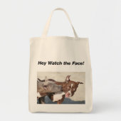 Pit Bull Puppys bij Play Tote Bag (Voorkant)