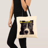 Pit Bull, Redding & Goedkeuren Tote Bag (Voorkant (product))