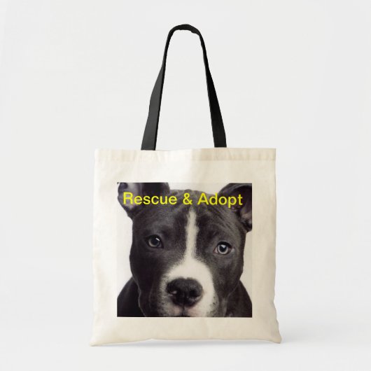 Pit Bull, Redding & Goedkeuren Tote Bag (Voorkant)