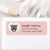 Pit Bull Return Address Labels (Insitu)