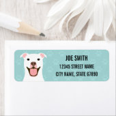 Pit Bull Return Address Labels (Insitu)