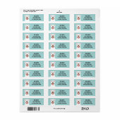 Pit Bull Return Address Labels (Full Sheet)