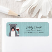 Pit Bull Return Address Labels (Insitu)