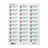 Pit Bull Return Address Labels (Full Sheet)