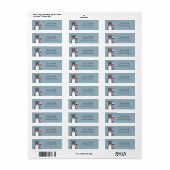 Pit Bull Return Address Labels (Full Sheet)