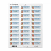 Pit Bull Return Address Labels (Full Sheet)