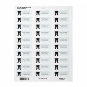 Pit Bull Return Address Labels (Full Sheet)