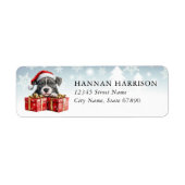 Pit Bull Return Address Labels (Voorkant)