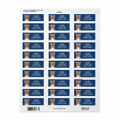 Pit Bull Return Address Labels (Full Sheet)