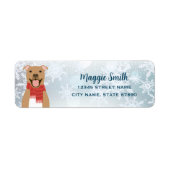 Pit Bull Return Address Labels (Voorkant)